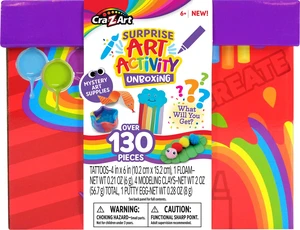 Cra-Z-Art Kids Surprise Art Activity Unboxing Kit - Enjoy Over 130 Craft Activities - Great for Ages 6 and Up Cra-Z-Art Kids Surprise Art Activity Unboxing Kit - Enjoy Over 130 Craft Activities - Great for Ages 6 and Up