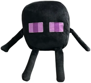 Minecraft Enderman Cuutopia Plush Toy, Black with Purple Accents, 11 in Minecraft Enderman Cuutopia Plush Toy, Black with Purple Accents, 11 in