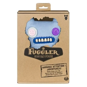 Fuggler Funny Ugly Monster, 9 Indecisive Monster (Blue) Plush Creature with T Fuggler Funny Ugly Monster, 9 Indecisive Monster (Blue) Plush Creature with T