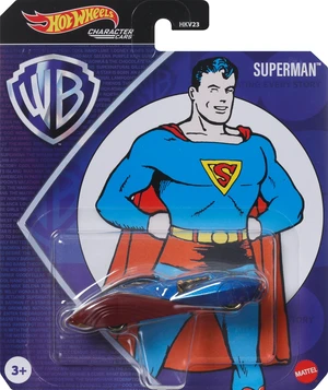 Hot Wheels Superman Character Car, Collectible 1:64 Scale Car & Truck Play Vehicle Hot Wheels Superman Character Car, Collectible 1:64 Scale Car & Truck Play Vehicle