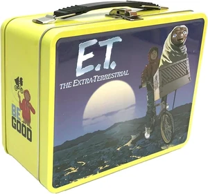Factory Entertainment E.T. Retro Style Tin Tote, 6" Factory Entertainment E.T. Retro Style Tin Tote, 6"