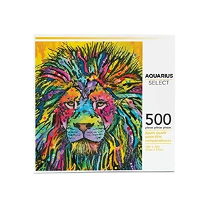 AQUARIUS Dean Russo Lion Jigsaw Puzzle (500 Piece Jigsaw Puzzle) - Glare Free - Precision Fit - Officially Licensed Dean Russo Merchandise & Collectibles - 14 x 19 Inches AQUARIUS Dean Russo Lion Jigsaw Puzzle (500 Piece Jigsaw Puzzle) - Glare Free - Precision Fit - Officially Licensed Dean Russo Merchandise & Collectibles - 14 x 19 Inches