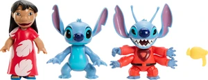 Mattel Disney Lilo & Stitch Storytellers Set of 3 Action Figures, Finding Ohana Collectible Toy Pack with Lilo, Stitch & Experiment 626 Mattel Disney Lilo & Stitch Storytellers Set of 3 Action Figures, Finding Ohana Collectible Toy Pack with Lilo, Stitch & Experiment 626