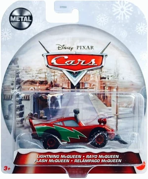 Disney Pixar Cars Lightning McQueen - 2021 Holiday Edition Disney Pixar Cars Lightning McQueen - 2021 Holiday Edition