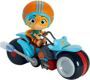 Bandai Namco - 44 Cats Vehicle with 3" Figure, Lampo Vehicle (ID88082) Bandai Namco - 44 Cats Vehicle with 3" Figure, Lampo Vehicle (ID88082)
