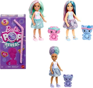 Barbie Chelsea Pop Reveal Doll Set, Treat Series with 5 Surprises Including Scented Small Doll, Pop-It Pet & Color Change (Styles May Vary) Barbie Chelsea Pop Reveal Doll Set, Treat Series with 5 Surprises Including Scented Small Doll, Pop-It Pet & Color Change (Styles May Vary)