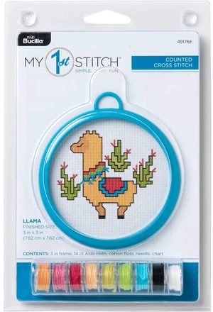 Bucilla 49176E Llama Cross Stitch Kits Bucilla 49176E Llama Cross Stitch Kits