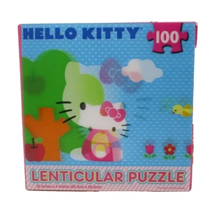 Cardinal Industry Hello Kitty 100 Piece Lenticular Puzzle Cardinal Industry Hello Kitty 100 Piece Lenticular Puzzle