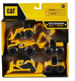 CAT Construction Toys, Little Machines 5pk Truck Toy Set CAT Construction Toys, Little Machines 5pk Truck Toy Set