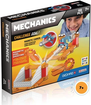 Geomag Magnetic Toys Magnets for Kids Mechanics Goal Challenge Educational Board Game & Building Set Swiss-Made Age 7+ 96 Piece, Multicolor (769) Geomag Magnetic Toys Magnets for Kids Mechanics Goal Challenge Educational Board Game & Building Set Swiss-Made Age 7+ 96 Piece, Multicolor (769)