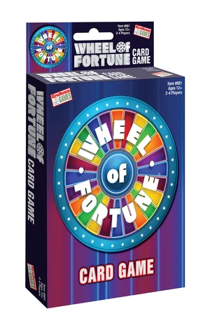 Wheel of Fortune Card Game - Faced Paced Competition - Travel Sized Party Game Wheel of Fortune Card Game - Faced Paced Competition - Travel Sized Party Game