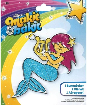 Colorbok Makit & Bakit Suncatcher Kit: Mermaid Colorbok Makit & Bakit Suncatcher Kit: Mermaid
