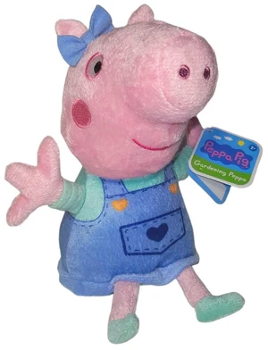 Peppa Pig Gardening Peppa 8-inch Plush Toy Peppa Pig Gardening Peppa 8-inch Plush Toy