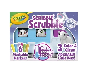 Crayola Scribble Scrubbie Pets Arctic Snow Explorer, Color & Wash Creative Toy, Gift for Kids, Age 3, 4, 5, 6 Crayola Scribble Scrubbie Pets Arctic Snow Explorer, Color & Wash Creative Toy, Gift for Kids, Age 3, 4, 5, 6