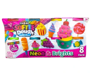 Cra-Z-Art Softee Dough Neon & Brights 8-pack Cra-Z-Art Softee Dough Neon & Brights 8-pack