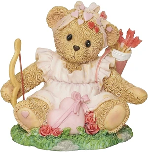 Roman Cherished Teddies, Betty, Valentine Figure, 3" H - New in Box Roman Cherished Teddies, Betty, Valentine Figure, 3" H - New in Box