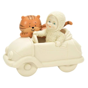 Department 56 Snowbabies Travelling With A Tiger Figurine Department 56 Snowbabies Travelling With A Tiger Figurine