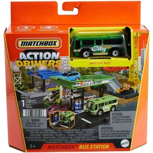 Matchbox Action Drivers Bus Station Playset Matchbox Action Drivers Bus Station Playset