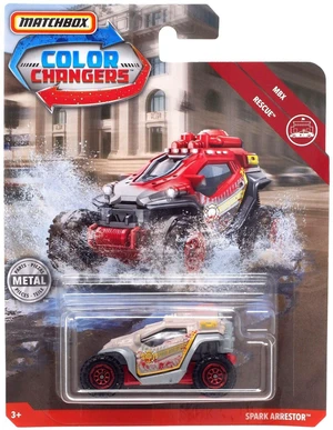 Matchbox Color Changers MBX Rescue Spark Arrestor Diecast Vehicle Matchbox Color Changers MBX Rescue Spark Arrestor Diecast Vehicle