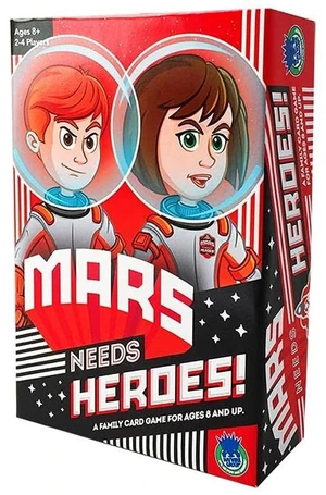Haywire Group Mars Needs Heroes Board Game, Multi Haywire Group Mars Needs Heroes Board Game, Multi