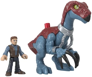 Fisher-Price Imaginext Jurassic World Dinosaur Toy Therizinosaurus & Owen Grady Figure Set for Pretend Play Preschool Kids Ages 3+ Years Fisher-Price Imaginext Jurassic World Dinosaur Toy Therizinosaurus & Owen Grady Figure Set for Pretend Play Preschool Kids Ages 3+ Years