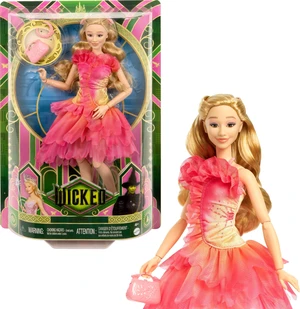 Mattel Universal Wicked Glinda Fashion Doll & Accessories with Blonde Hair, Poseability & Removable Ballroom Look Mattel Universal Wicked Glinda Fashion Doll & Accessories with Blonde Hair, Poseability & Removable Ballroom Look