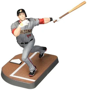 Imports Dragon Baseball Figures Paul Goldschmidt Arizon Diamondbacks Baseball Figure, 6"