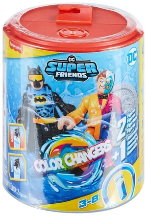 Imaginext DC Super Friends Batman Figure Set with Two-Face and Color-Changing Imaginext DC Super Friends Batman Figure Set with Two-Face and Color-Changing