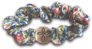 Cross Scrunch Bracelet Christian Cross Scrunch Bracelet Christian