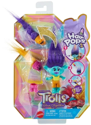 Trolls Band Together Hair Pops Branch Small Doll & Accessories Trolls Band Together Hair Pops Branch Small Doll & Accessories