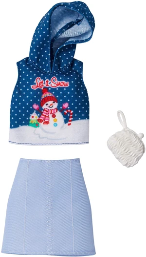 Barbie Holiday Fashion Assortment of Doll Clothes, Complete Outfits Dolls, Gift for 3 to 8 Year Olds Barbie Holiday Fashion Assortment of Doll Clothes, Complete Outfits Dolls, Gift for 3 to 8 Year Olds