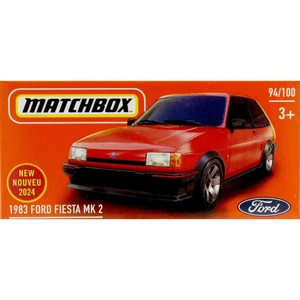 Matchbox 1983 Ford Fiesta Mk2 Diecast Car (Red) Matchbox 1983 Ford Fiesta Mk2 Diecast Car (Red)