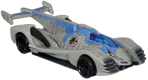 Hot Wheels Jurassic World Car - Velociraptor - Blue Hot Wheels Jurassic World Car - Velociraptor - Blue