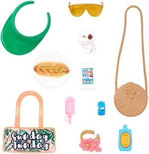Barbie Storytelling Sunday Funday Accessories Fashion Pack PLAYSET GHX33 Barbie Storytelling Sunday Funday Accessories Fashion Pack PLAYSET GHX33