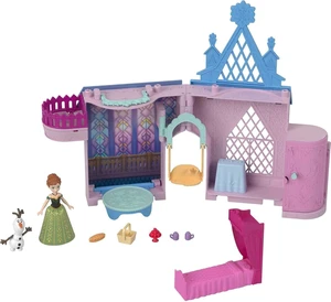 Mattel Disney Frozen Toys, Storytime Stackers Anna's Arendelle Castle, Stackable Doll House with Small Doll, Olaf & 7 Pieces, Inspired by The Movies Mattel Disney Frozen Toys, Storytime Stackers Anna's Arendelle Castle, Stackable Doll House with Small Doll, Olaf & 7 Pieces, Inspired by The Movies