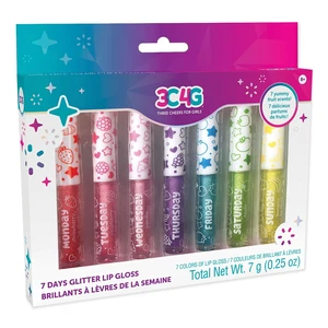 Make It Real 3C4G 7 Days Glitter Lip Gloss - Flavored Lip Gloss Set for Girls - Strawberry, Raspberry, Vanilla and More! - 7 Piece Lip Gloss Kit Make It Real 3C4G 7 Days Glitter Lip Gloss - Flavored Lip Gloss Set for Girls - Strawberry, Raspberry, Vanilla and More! - 7 Piece Lip Gloss Kit