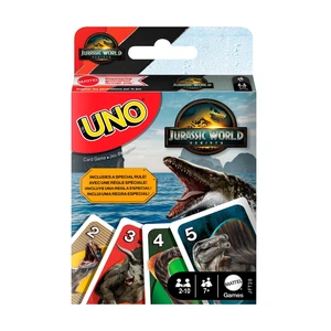 UNO Jurassic World Rebirth Card Game UNO Jurassic World Rebirth Card Game