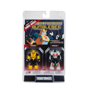 McFarlane Toys - Transformers Page Punchers 2pk Bumblebee and Wheeljack 3in Action Figures with 2 Comics McFarlane Toys - Transformers Page Punchers 2pk Bumblebee and Wheeljack 3in Action Figures with 2 Comics