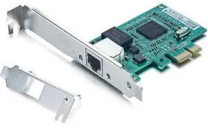 Gigabit PCIe NIC with Dell Broadcom BCM5751 Chip, 1Gb Network Card Compare to Broadcom BCM5751-T1 NIC, Single RJ45 Ports, PCI-E X1, Ethernet Card with Low Profile for Windows/Windows Server/Linux Gigabit PCIe NIC with Dell Broadcom BCM5751 Chip, 1Gb Network Card Compare to Broadcom BCM5751-T1 NIC, Single RJ45 Ports, PCI-E X1, Ethernet Card with Low Profile for Windows/Windows Server/Linux