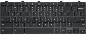 Replacement Keyboard with US Layout for D-ELL Chromebook 11 3100 D-ELL Chromebook 11 5190 3110 Seroes Laptop 0RFXCF 0H06WJ Black Replacement Keyboard with US Layout for D-ELL Chromebook 11 3100 D-ELL Chromebook 11 5190 3110 Seroes Laptop 0RFXCF 0H06WJ Black