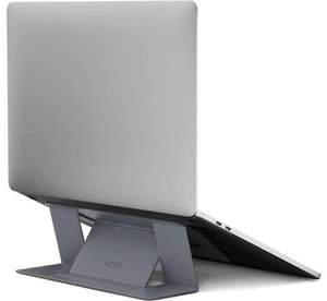 MOFT Invisible Slim Laptop Stand, Adhesive and Reusable, Adjustable Perfect Viewing Angles, Compatible with Laptops Up to 15.6", Grey MOFT Invisible Slim Laptop Stand, Adhesive and Reusable, Adjustable Perfect Viewing Angles, Compatible with Laptops Up to 15.6", Grey