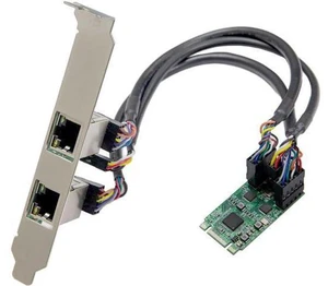I/O Crest M.2 (B & M-Key) PCIe Interface Single Port Gigabit Ethernet Modules NIC RealTek RTL8111H Chipset I/O Crest M.2 (B & M-Key) PCIe Interface Single Port Gigabit Ethernet Modules NIC RealTek RTL8111H Chipset