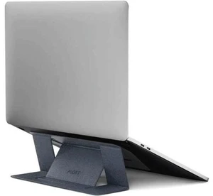 MOFT Invisible Laptop Stand for Laptops Without Bottom Vents, Lightweight Adhesive 2-Height Repositionable Residue-Free Laptop Desk Table Stand, Up to 16 inch, Load-Bearing 5 kg (Space Gray) MOFT Invisible Laptop Stand for Laptops Without Bottom Vents, Lightweight Adhesive 2-Height Repositionable Residue-Free Laptop Desk Table Stand, Up to 16 inch, Load-Bearing 5 kg (Space Gray)