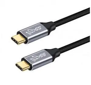 100CM Type-C USB-C Male to Male USB3.1 10Gbps 100W Data Cable with E-marker for Laptop & Phone 100CM Type-C USB-C Male to Male USB3.1 10Gbps 100W Data Cable with E-marker for Laptop & Phone