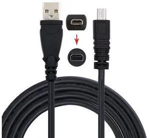 USB 2.0 Type-A to Camera Mini 8P Data Power Cable for Coolpix UC-E6 UC-E16 UC-E17 DSC-W DMC-S EX-Z USB 2.0 Type-A to Camera Mini 8P Data Power Cable for Coolpix UC-E6 UC-E16 UC-E17 DSC-W DMC-S EX-Z