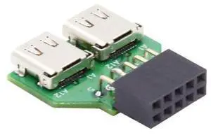 HKCY Dual Ports USB 3.1 Type C USB-C Female to USB 2.0 Motherboard 9pin 10pin Header Adapter PCBA 480Mbps HKCY Dual Ports USB 3.1 Type C USB-C Female to USB 2.0 Motherboard 9pin 10pin Header Adapter PCBA 480Mbps