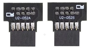 HKCY 1set Down & Up Angled USB 2.0 10Pin 9Pin Header Male to Female Extension Adapter 90 Degree for Motherboard HKCY 1set Down & Up Angled USB 2.0 10Pin 9Pin Header Male to Female Extension Adapter 90 Degree for Motherboard