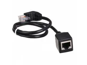 SM Down Angled 90 Degree 8P8C FTP STP UTP Cat 5e Male to Female Lan Ethernet Network Extension Cable 50cm SM Down Angled 90 Degree 8P8C FTP STP UTP Cat 5e Male to Female Lan Ethernet Network Extension Cable 50cm