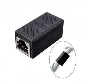 HKCY CA-028 CAT6 RJ45 Female to Female Lan Connector Ethernet Network Cable Extension Adapter With Shield HKCY CA-028 CAT6 RJ45 Female to Female Lan Connector Ethernet Network Cable Extension Adapter With Shield