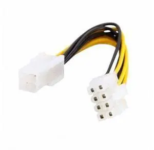 SM 10cm 4Pin to 8 Pin EPS 12V ATX Motherboard Power Supply Adapter Converter Cable SM 10cm 4Pin to 8 Pin EPS 12V ATX Motherboard Power Supply Adapter Converter Cable